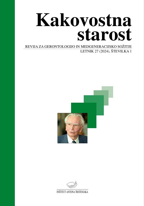 Kakovostna starost letnik 27, številka 1